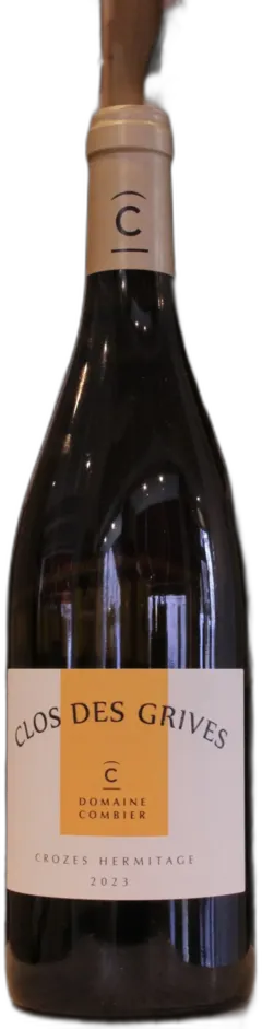 vue du vin Crozes-Hermitage Clos des Grives Combier