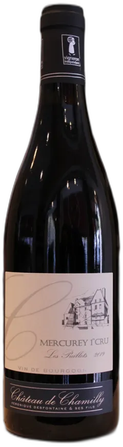 illustration du vin Mercurey 1er Cru les Puillets 2019 Chateau de Chamilly