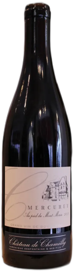 illustration du vin Mercurey au Pied du Mont Morin 2023 Chateau de Chamilly