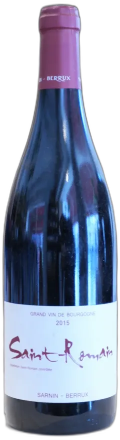 photo du vin Saint Romain Rouge 2015 Sarnin Berrux