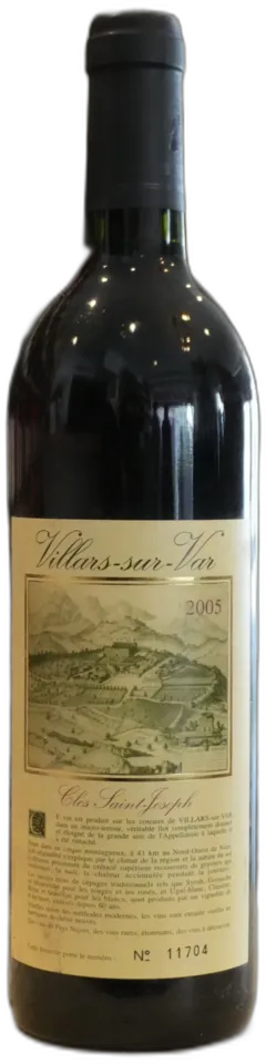 photo du vin Cotes de Provence Rouge 2005 Clos Saint Joseph