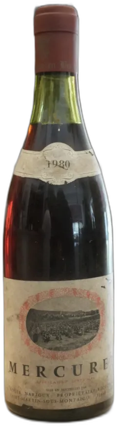 photo du vin Mercurey 1980 Narjoux