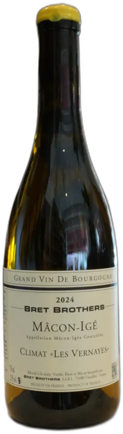 image du vin Macon Ige les Vernayes 2024 Bret Brothers