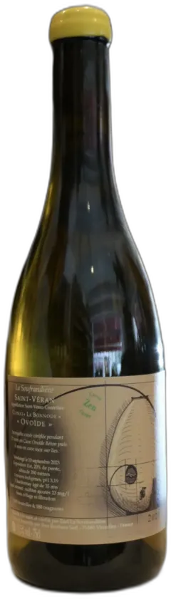 photos du vin Saint Veran la Bonnode Cuvee Ovoide Zen 2023 la Soufrandiere