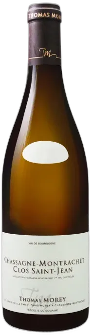 vue du vin Chassagne-Montrachet 1er Cru Clos Saint Jean Blanc 2024