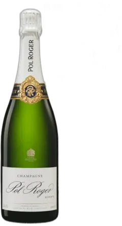 vue du vin Pol Roger Brut Réserve
