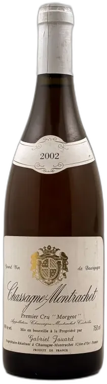 photo du vin Jouard Chassagne Montrachet 1er Cru "Morgeot" 2002