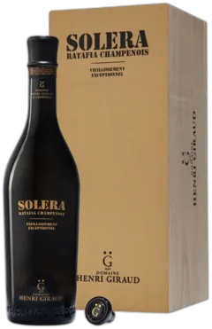 capture du vin Henri Giraud Ratafia Champenois Solera ve