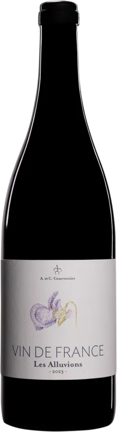 photo du vin Domaine Cyril Courvoisier Vin de France "les Alluvions" Rouge 2023