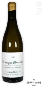 vue du vin Chassagne Montrachet 1er Cru Morgeot