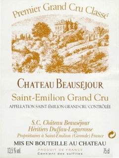 photo Chateau Beausejour Duffau-Lagarrosse