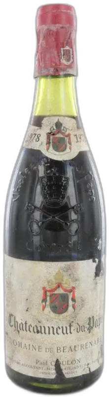 photo du vin Châteauneuf du Pape Domaine de Beaurenard