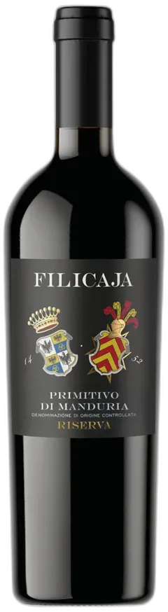 illustration du vin Primitivo di Manduria Riserva Doc Collezione Del Conte Villa da Filicaja 2022