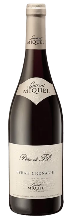 photo du vin Père et Fils Syrah Grenache 2016 Laurent Miquel