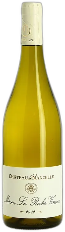 illustration du vin Château de Nancelle Vin Mâcon la Roche Vineuse Vin Blanc de Bourgogne