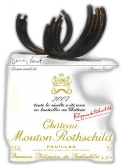 photo du vin Chateau Mouton Rothschild