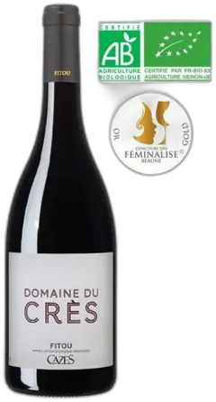 capture du vin Domaine du Cres Cazes 2024 Fitou Vin Rouge de Languedoc Bio