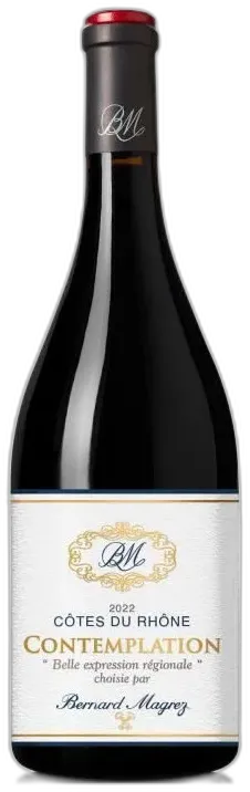 aperçu du vin Contemplation 2022 Côtes du Rhône Vin Rouge de la Vallée du Rhône