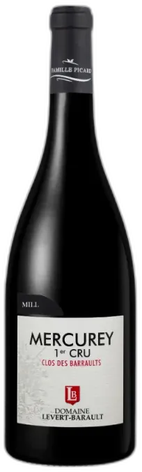 photos du vin Mercurey 1er Cru "Clos des Barraults" 2020 Domaine Levert Barault
