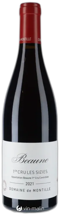photo du vin Domaine de Montille Beaune 1er Cru "les Sizies" 2021