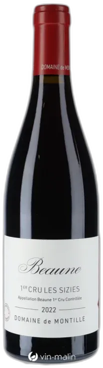 photo du vin Domaine de Montille Beaune 1er Cru "les Sizies" 2022