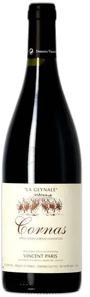 photo du vin Domaine Vincent Paris Cornas la Geynale 1 Blle Maxi Par Client) Vallée du Rhône France