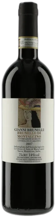 aperçu du vin Brunello di Montalcino 2017