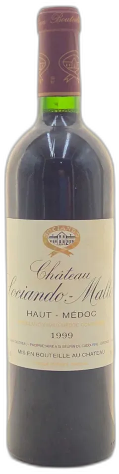 image du vin Château Sociando Mallet 1999