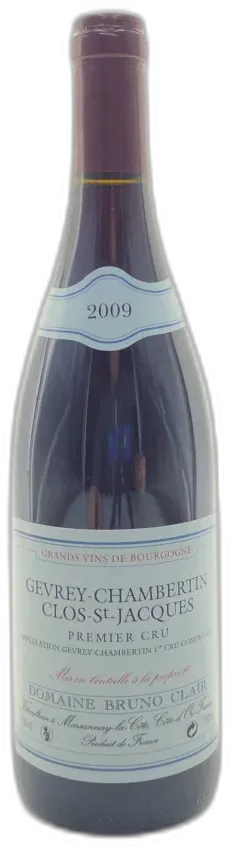 photo du vin Clos st Jacques Domaine Bruno Clair 2009