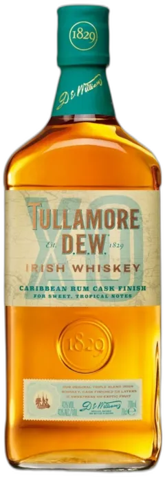 capture du vin Irlande Tullamore Dew Caribbean xo Rum Cask
