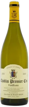 photo du vin jp & Benoît Droin Chablis 1er Cru les Vaillons 2020