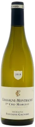 vue du vin Fontaine Gagnard Chassagne-Montrachet 1er Cru Morgeot 2018