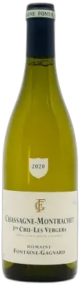 vue du vin Fontaine Gagnard Chassagne-Montrachet 1er Cru les Vergers 2020