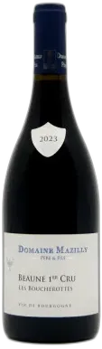 photo du vin Domaine Mazilly Beaune 1er Cru les Boucherottes 2023