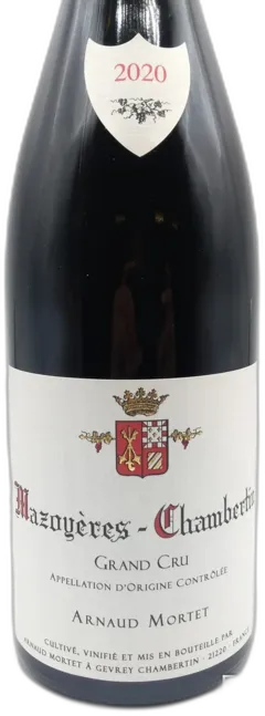 image du vin Mazoyeres Chambertin Grand Cru Domaine Arnaud Mortet