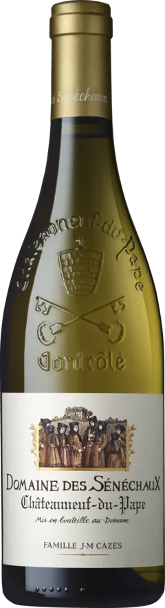 vue du vin Domaine des Senechaux Chateauneuf du Pape Blanc 2023
