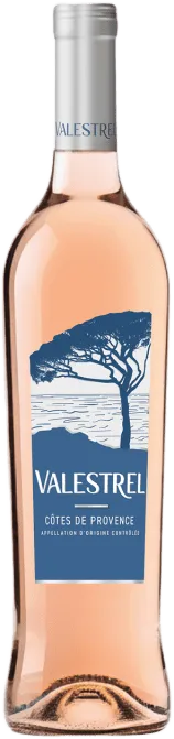 image du vin Valestrel, a O.p Côtes de Provence, Vin Rosé