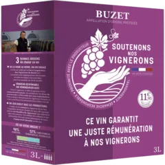 photo du vin Soutenons Nos Vignerons, Non Millésimé, a O.p Buzet, Vin Rouge