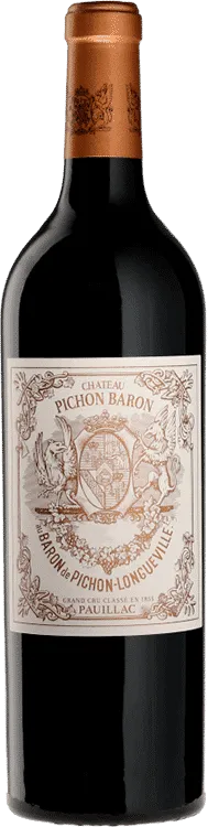vue du vin Château Pichon Baron