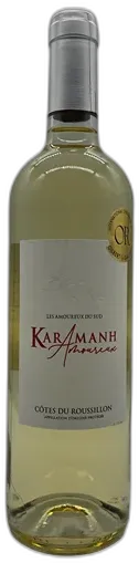 photo du vin les Vignerons de Caramany Karamanh Amoureux Blanc Aop Côtes du Roussillon