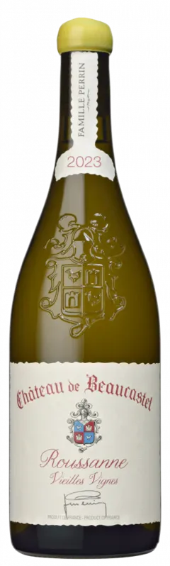 photos du vin Château de Beaucastel Blanc Roussanne Vieilles Vignes