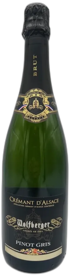 image du vin Domaine Wolfberger d’Alsace Pinot Gris Brut