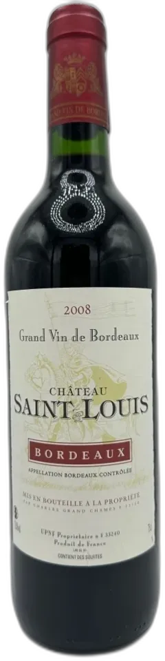 image du vin Château Saint-Louis Bordeaux Bordeaux France