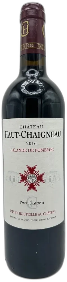 image du vin Château Haut-Chaigneau Lalande-de-Pomerol Bordeaux France