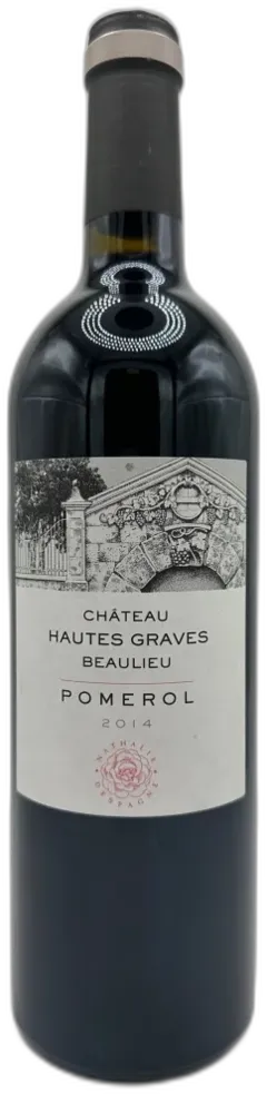 vue du vin Château Hautes Graves Beaulieu Pomerol Bordeaux France