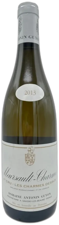 photo du vin Domaine Antonin Guyon Meursault-Charmes 1er Cru 'les Dessus' Bourgogne France