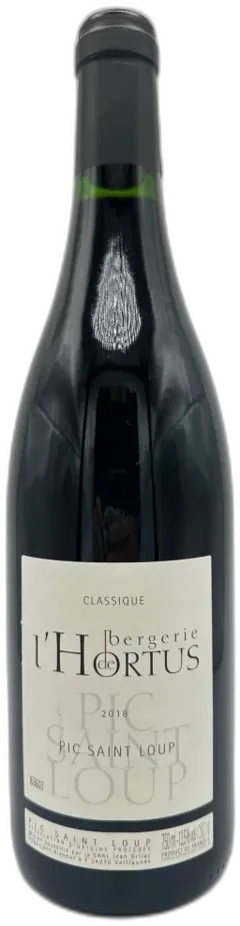 photo du vin Domaine de l' Hortus Pic-Saint-Loup Classique Bergerie Languedoc Roussillon France