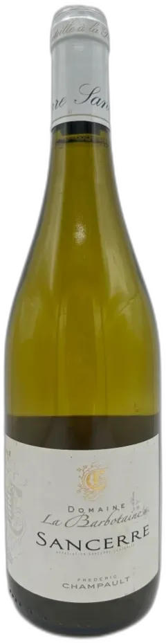 image du vin Domaine la Barbotaine Sancerre Pays de Loire France
