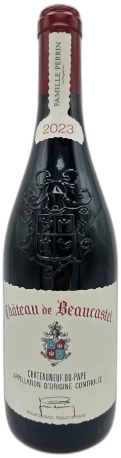 photo du vin Château Beaucastel Vallée du Rhône France