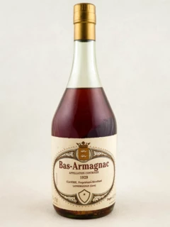 photo Domaine de Baraillon Claverie Bas Armagnac 1929